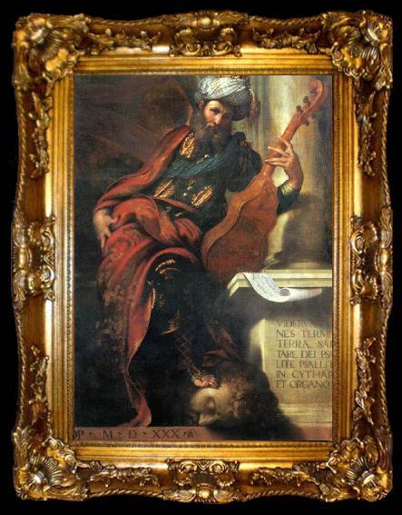 framed  BOCCACCINO, Camillo The Prophet David, ta009-2
